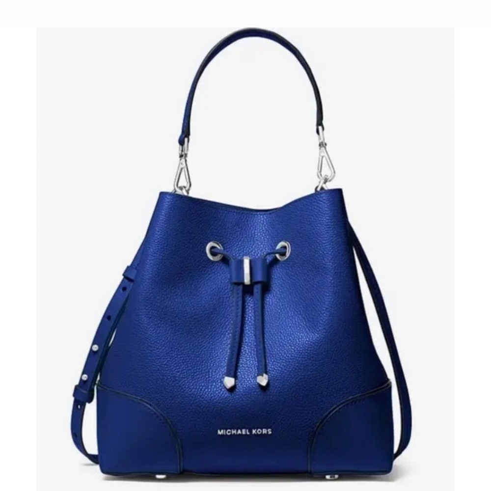 Michael Kors Mercer Gallery Small Convertible Bucket Bag Crossbody Shoulder